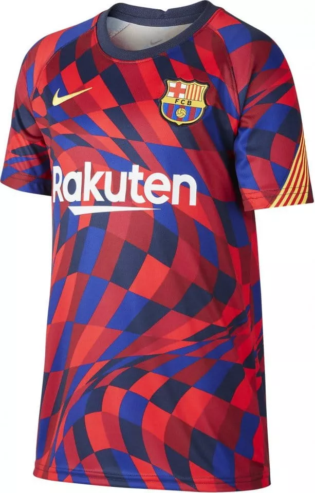 Fotbalové tričko s krátkým rukávem pro větší děti Nike FC Barcelona
