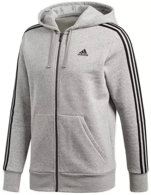 Hoodie adidas Essentials 3 Stripes FZ Bluza Top4Fitness