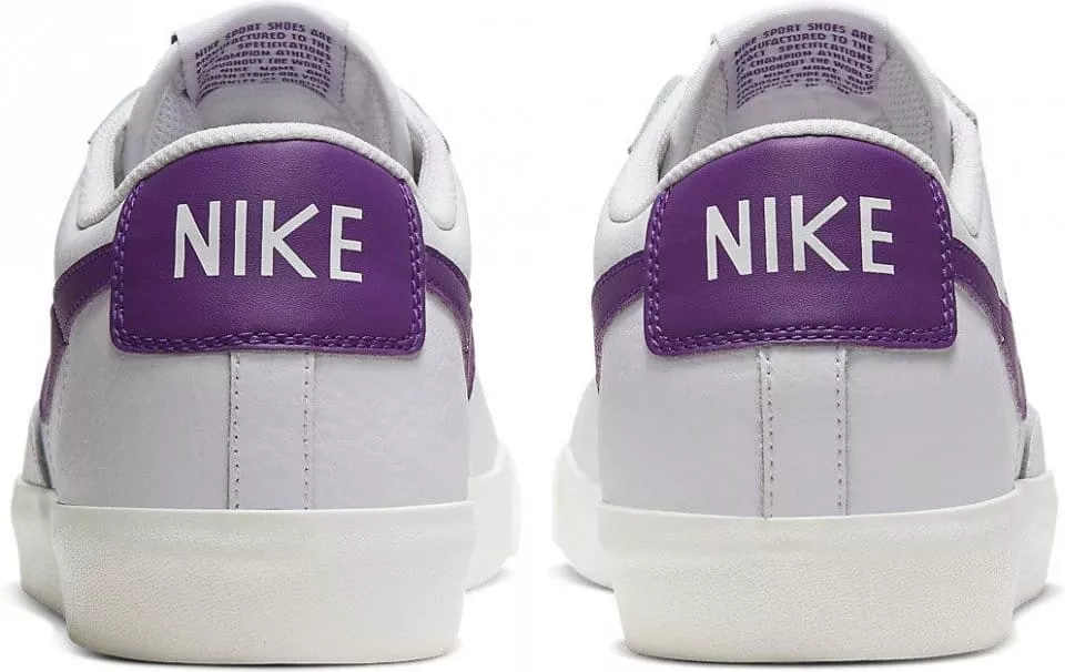 Nike blazer low leather purple hotsell