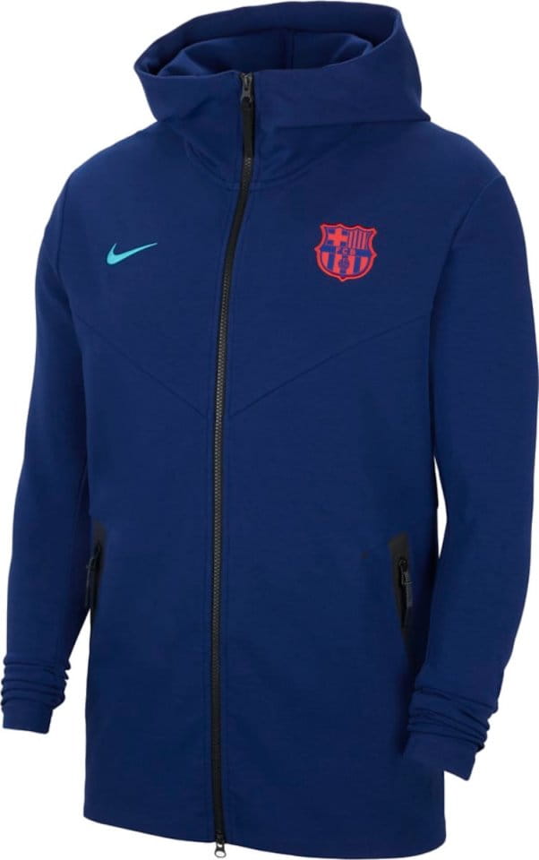 Pánská mikina s kapucí Nike FC Barcelona Tech Pack