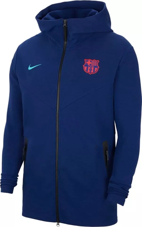 Pánská mikina s kapucí Nike FC Barcelona Tech Pack