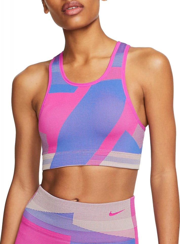 nike seamless icon clash bra