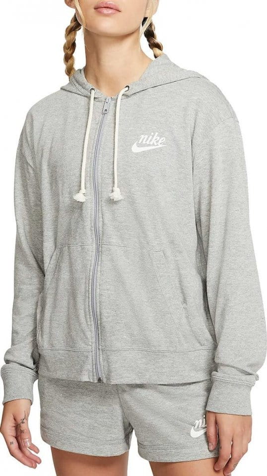 Sudadera con capucha Nike W NSW GYM VNTG HOODIE FZ