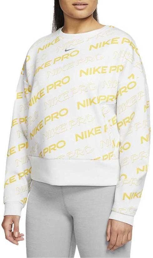 nike w np cln fleece crew prt