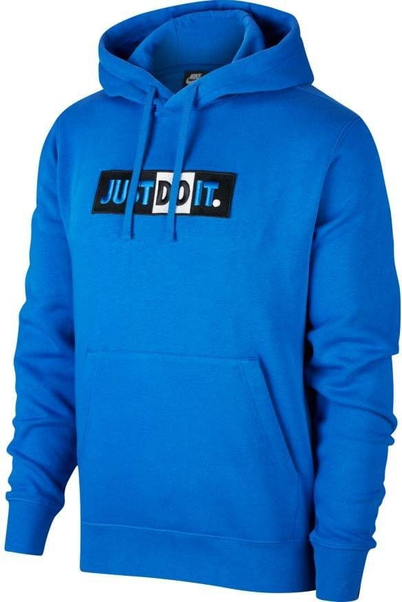 nike just do it blue hoodie