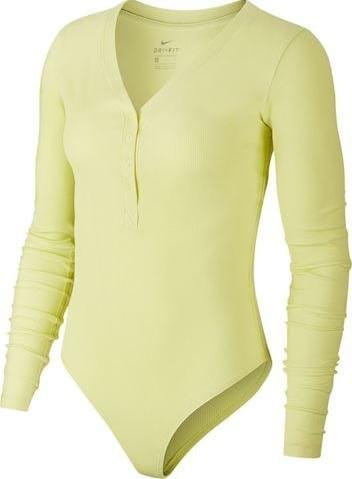 nike women's yoga luxe henley tank