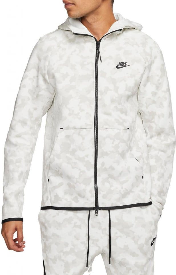 Hooded sweatshirt Nike M NSW TCH FLC HOODIE FZ AOP Top4Running