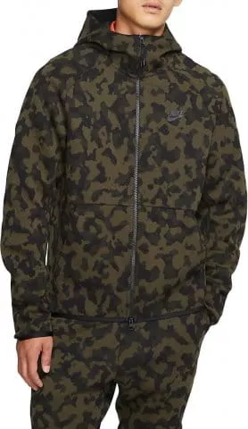 nike m nsw tch flc hoodie fz aop 248558 cj5975 222 480