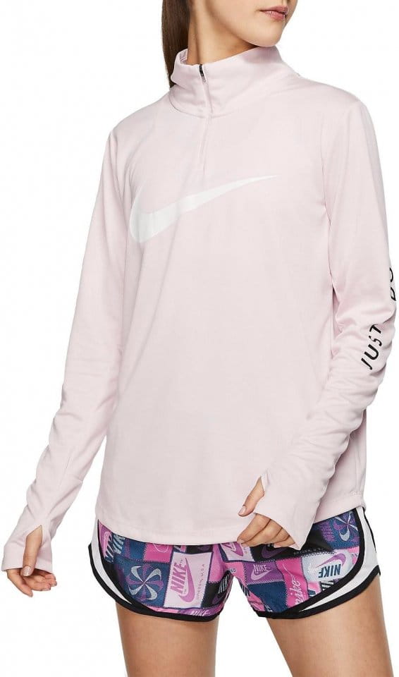 Tričko s dlhým rukávom Nike W NK MIDLAYER QZ SWSH RUN