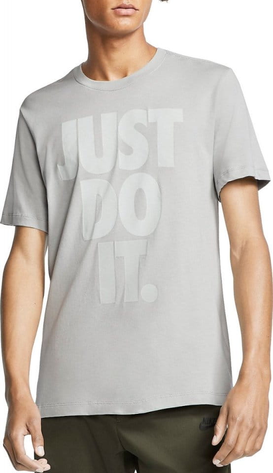 nike washed grey t shirt