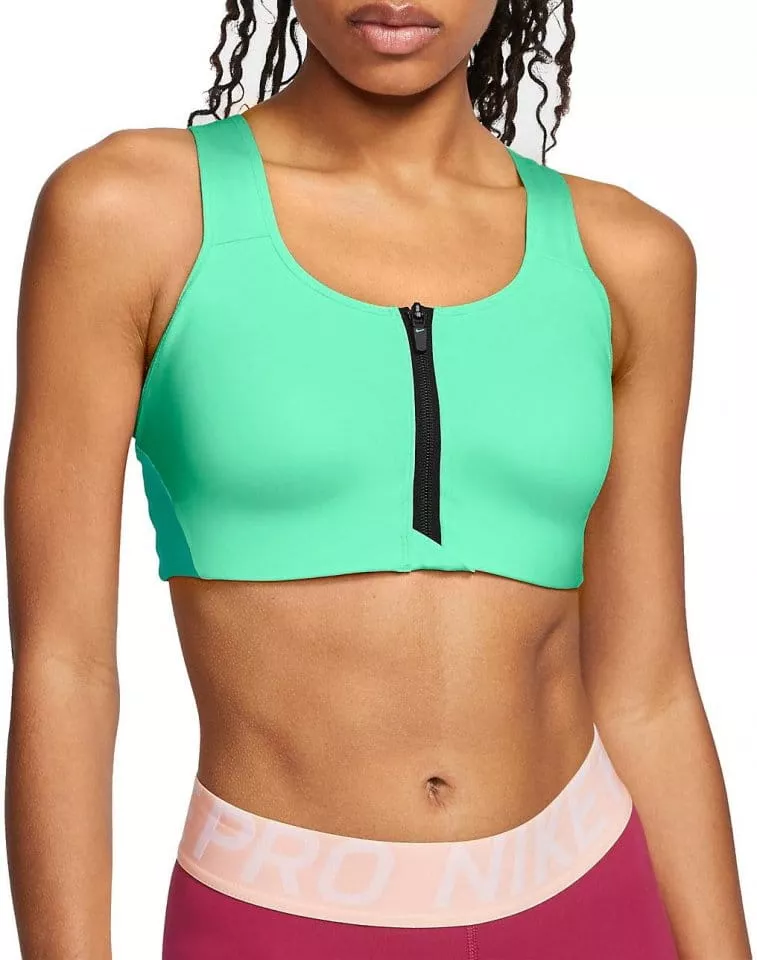 BH Nike W NK DF SHAPE ZIP FRONT BRA