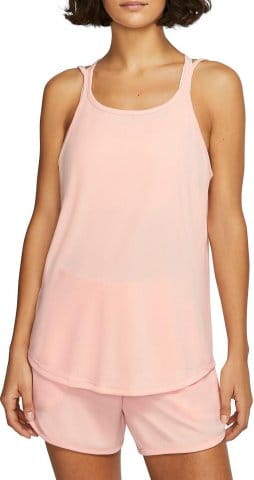 W NK YOGA STRAPPY RIB TANK