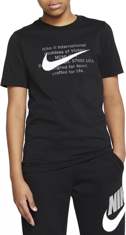 nike swoosh life t shirt