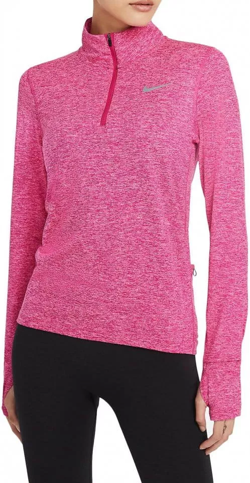 Long-sleeve T-shirt Nike W NK ELEMENT 1/2 ZIP TOP - Top4Running.com