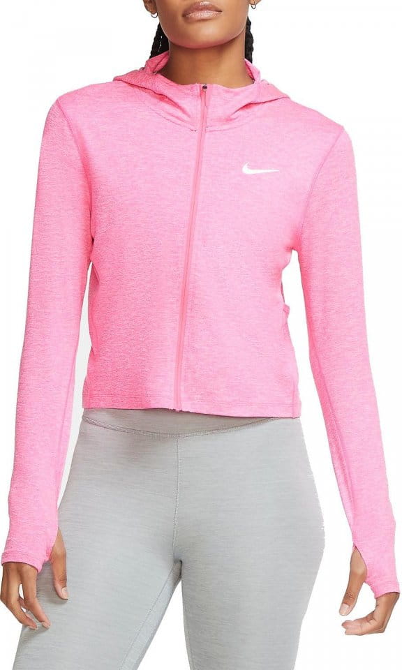 nike element full zip running hoodie