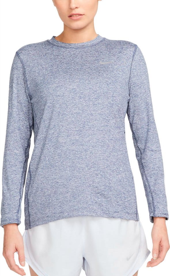 nike women's element crew long sleeve running shirt