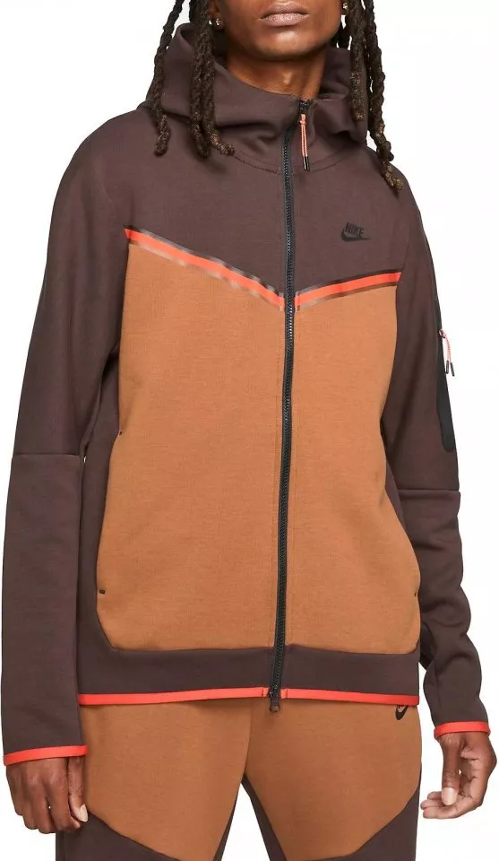 Sudadera con capucha Nike M NSW TCH FLC HOODIE FZ WR