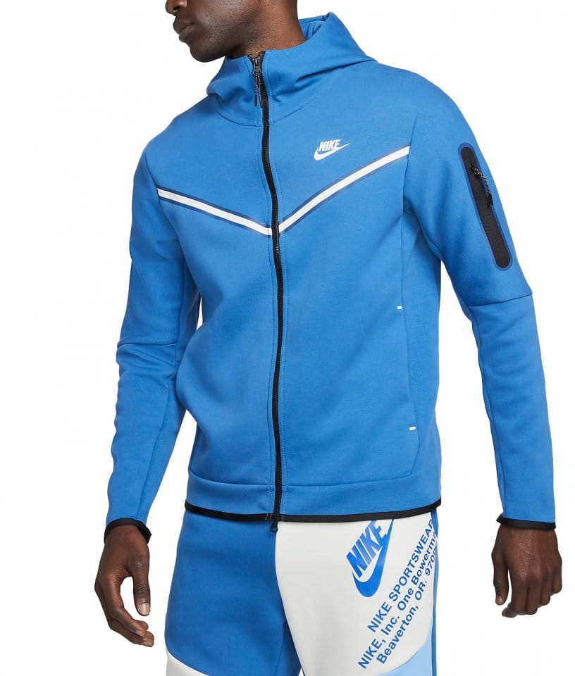 Felpa nike blu e bianca online