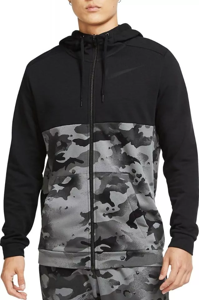 Hooded sweatshirt Nike M NK DRY CAMO AOP FZ HOODIE Top4Running