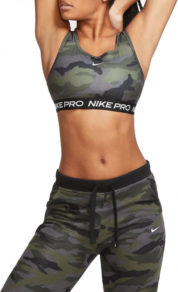 nike sports bra camo
