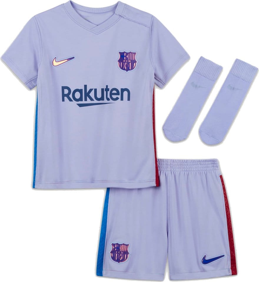 Zestaw Nike FC Barcelona 2021/22 Away Baby/Toddler Soccer Kit