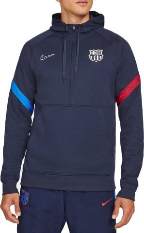FCB M NK TRAVEL FLC HOODIE HZ 2021/22