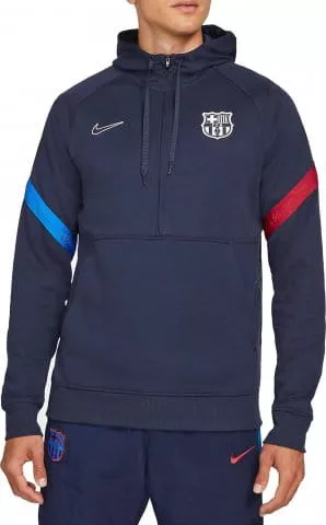 FCB M NK TRAVEL FLC HOODIE HZ 2021/22