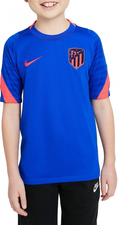 Koszulka Nike Atlético Madrid Strike Big Kids Dri-FIT Short-Sleeve Soccer Top