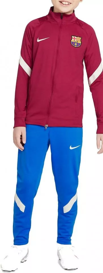 Kit Nike FC Barcelona Strike Big Kids Dri-FIT Soccer Tracksuit