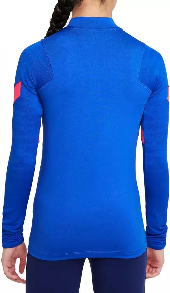 Camiseta de manga larga Nike Atlético Madrid Strike Big Kids Soccer Drill Top