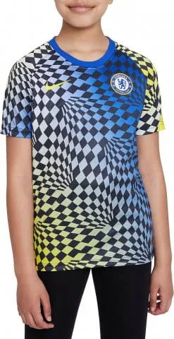 Chelsea FC Big Kids Pre-Match Short-Sleeve Soccer Top
