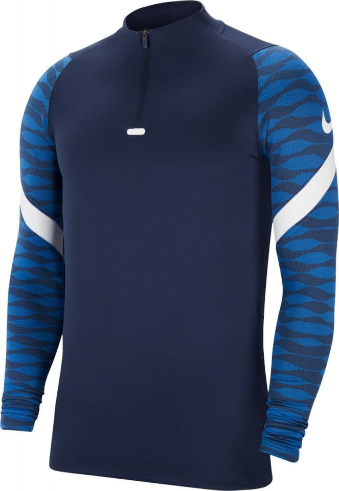 Langærmet T-shirt Nike M NK DRY STRIKE 1/4 ZIP DRILL TOP