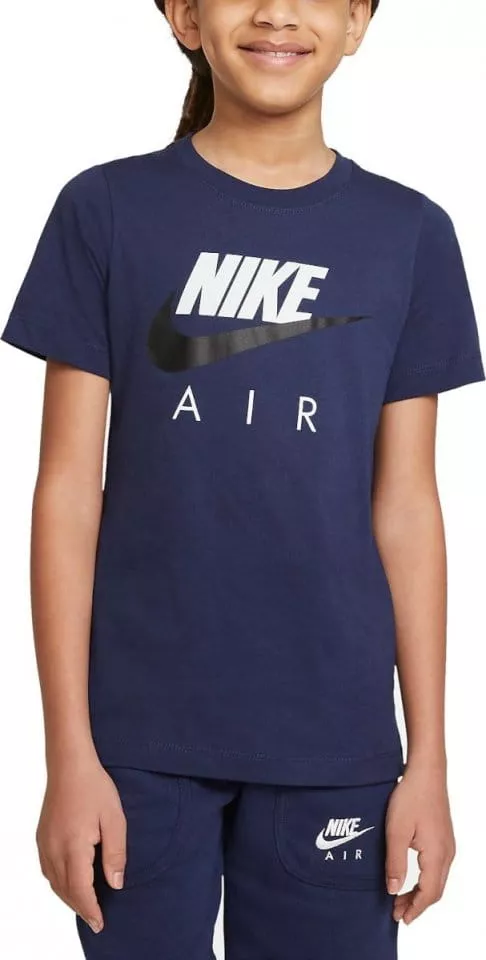 Nike Air T-Shirt Kids Blau Schwarz F411