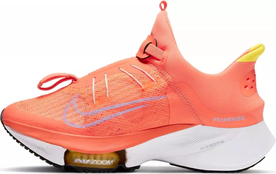Nike Air Zoom Tempo Next% FlyEase Barely Volt Hyper Orange
