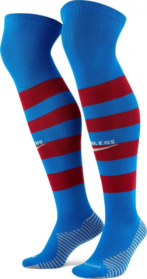 Футболни чорапи Nike FC Barcelona 2021/22 Stadium Home Over-the-Calf Soccer Socks