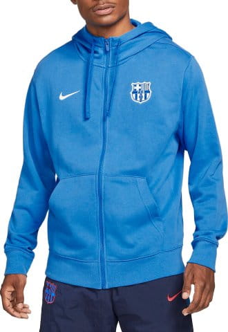 nike sportswear fc barcelona men s full zip soccer hoodie 572517 cz7510 427 480