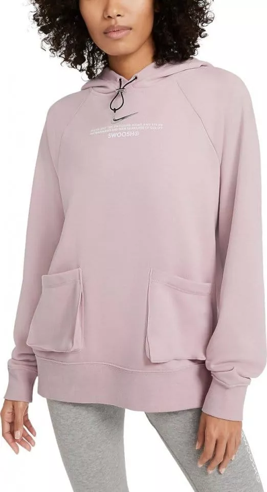 Sweatshirt med hætte Nike W NSW SWOOSH FT HOODIE