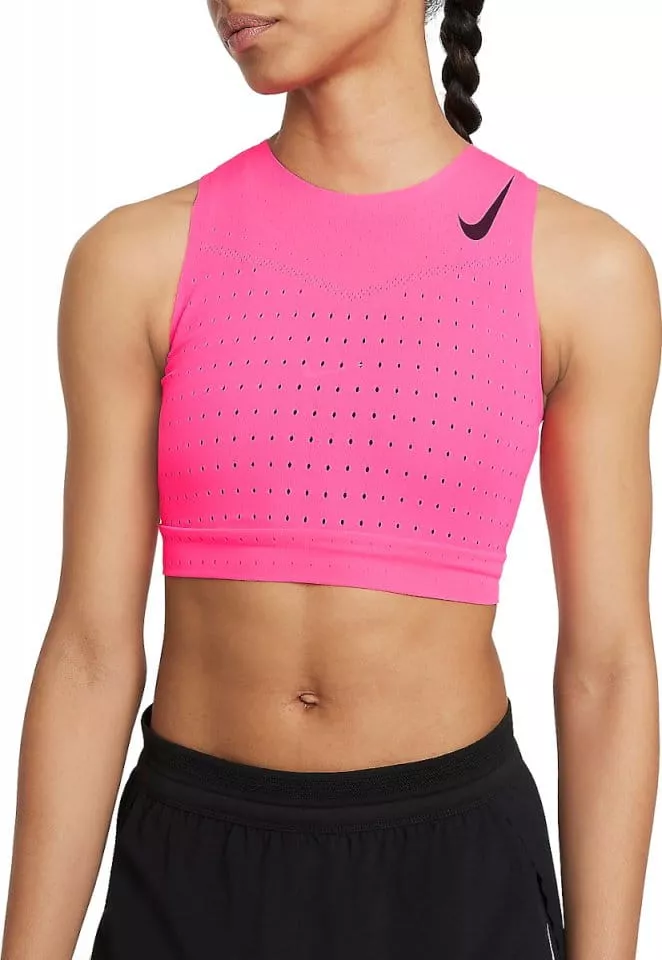 Nike running crop top online