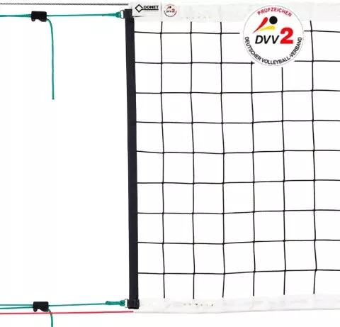 Dost Volleyball Tournament Net DVV-2, Kevlar Rope, 5 mm
