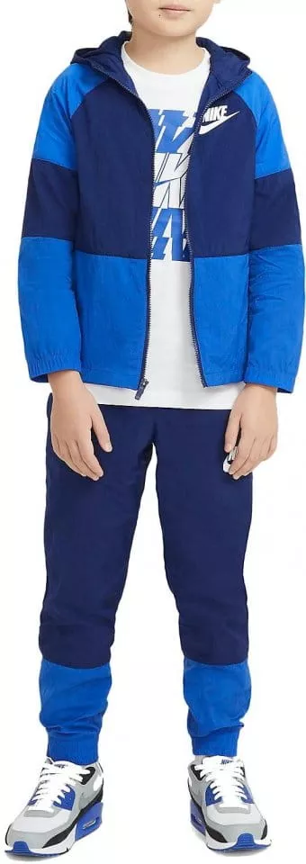 Completi Nike HBR Woven Freizeitanzug Kids Blau F492