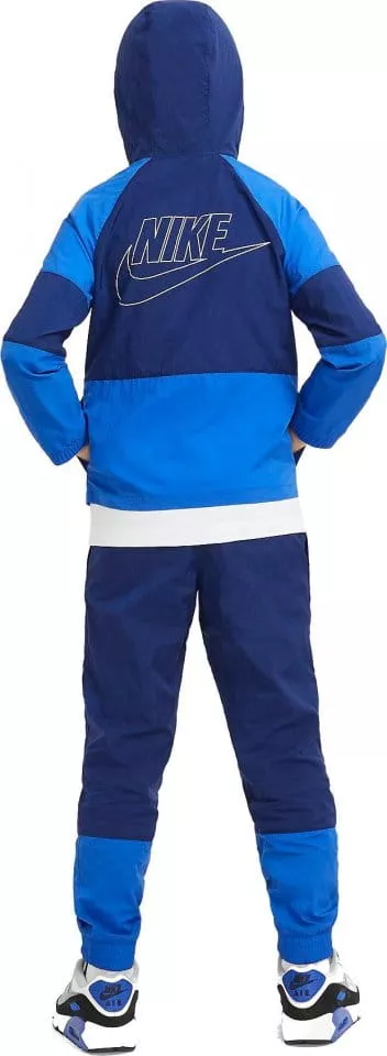 Completi Nike HBR Woven Freizeitanzug Kids Blau F492
