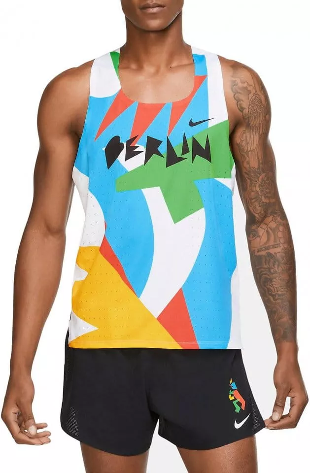 Tank top Nike M NK BERLIN AEROSWIFT SINGLET - Top4Running.com