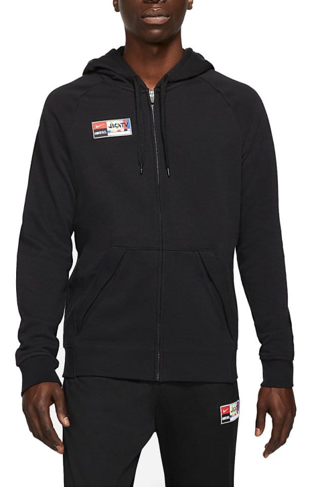 Φούτερ-Jacket με κουκούλα Nike F.C. Joga Bonito Men s Full-Zip Soccer Hoodie