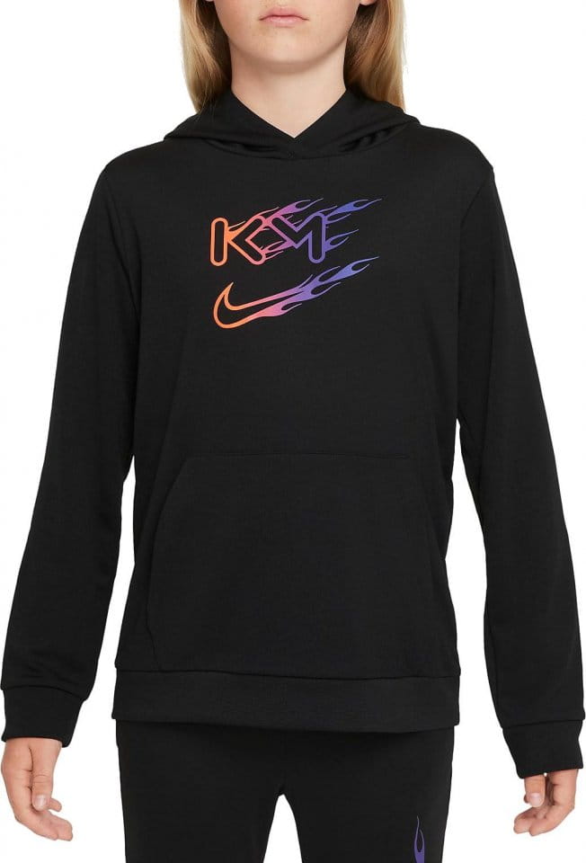 Mikina s kapucí pro větší děti Nike Mbappe x Flames