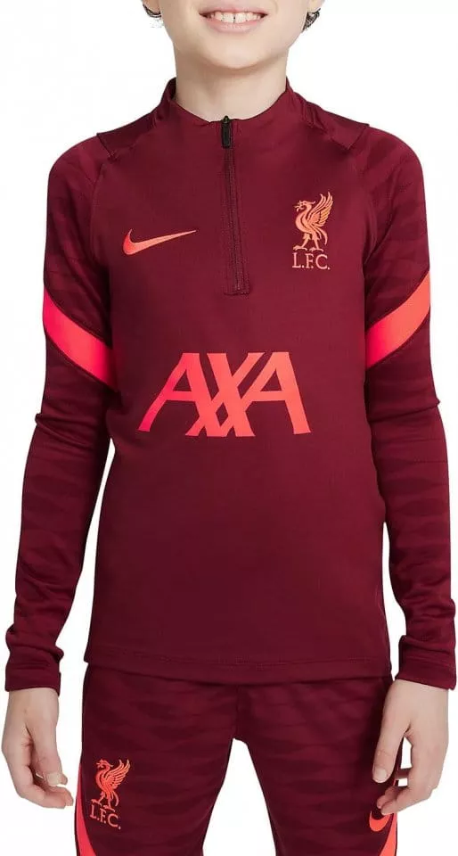 Long-sleeve T-shirt Nike Liverpool FC Strike Big Kids Soccer Drill