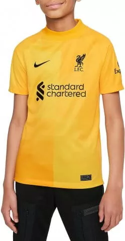 Liverpool FC 2021/22 Stadium Goalkeeper Big Kids Soccer Jersey