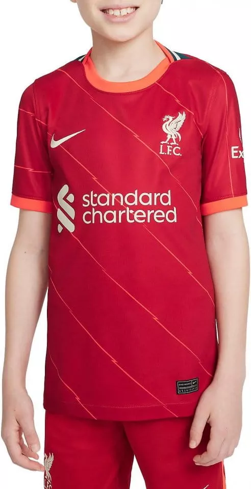 Nike Liverpool FC 2021/22 Stadium Home Big Kids Soccer Jersey