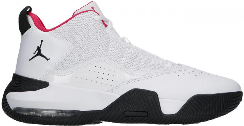 Ghete de baschet Jordan Stay Loyal White Pink Black
