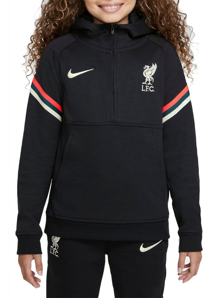 Sudadera con capucha Nike Liverpool FC Big Kids Dri-FIT Soccer Hoodie