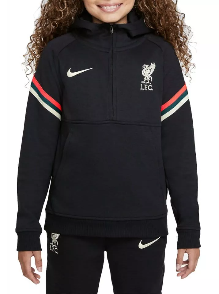 Sudadera con capucha Nike Liverpool FC Big Kids Dri-FIT Soccer Hoodie